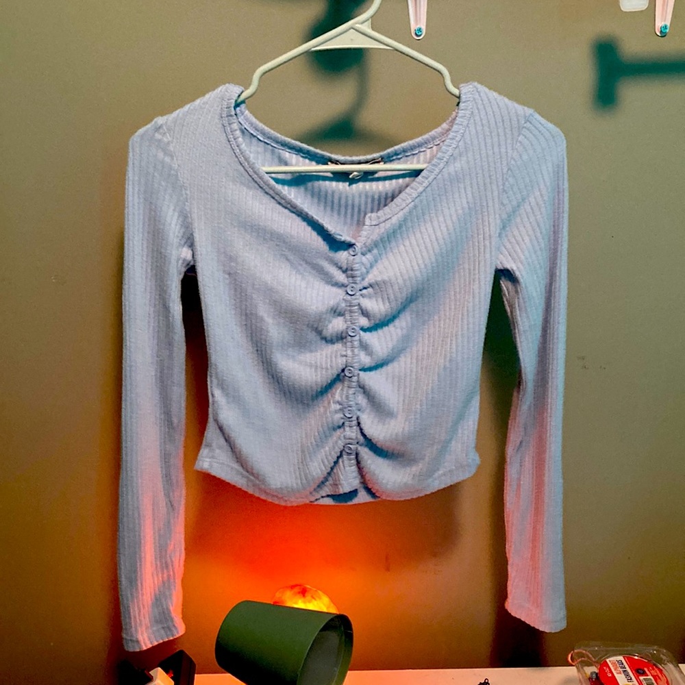 Blue small long sleeve